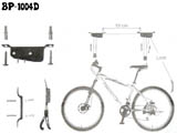 Приспособление-лебёдка для подвешивания велосипеда к потолку BP-1004D