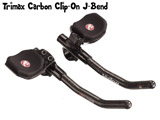 Руль FSA Trimax Carbon Clip-On J-Bend