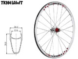 Комплект алюминиевых клинчерных колес TOKEN TK9645AWT